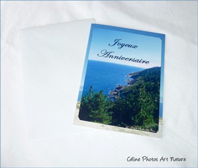 Carte Joyeux Anniversaire de Céline Photos Art Nature