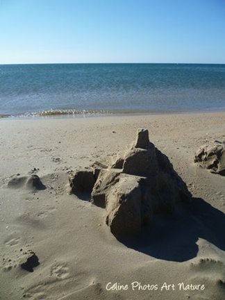 Chateau de sable été 2015 de Céline Photos Art Nature