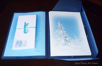 Papier à lettres Paysages de neige de Céline Photos Art Nature